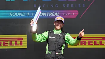 MONTREAL, QUEBEC - JUNE 14: Race winner Emma Felbermayr of Austria and Rodin Motorsport (5)